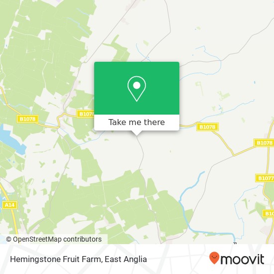 Hemingstone Fruit Farm map