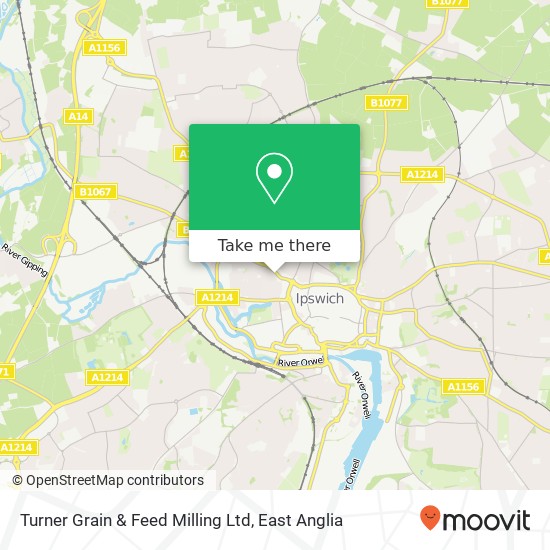 Turner Grain & Feed Milling Ltd map