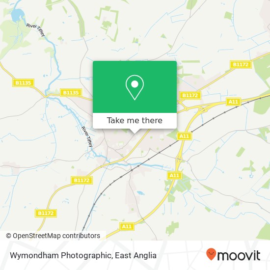 Wymondham Photographic map