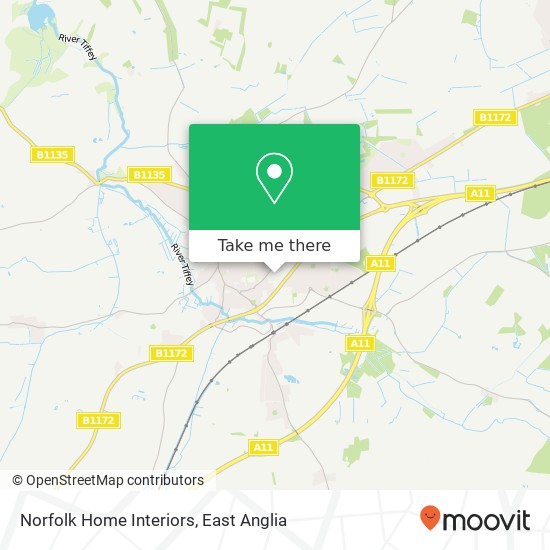 Norfolk Home Interiors map