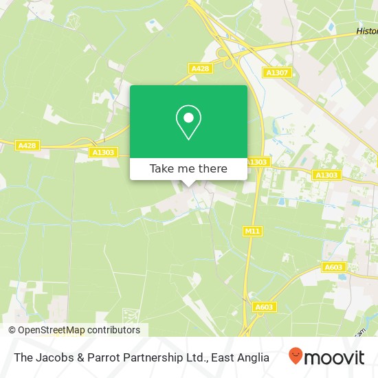 The Jacobs & Parrot Partnership Ltd. map