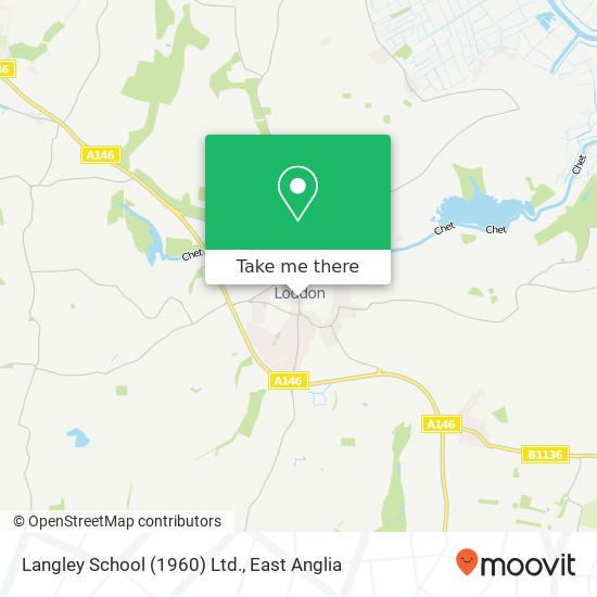 Langley School (1960) Ltd. map