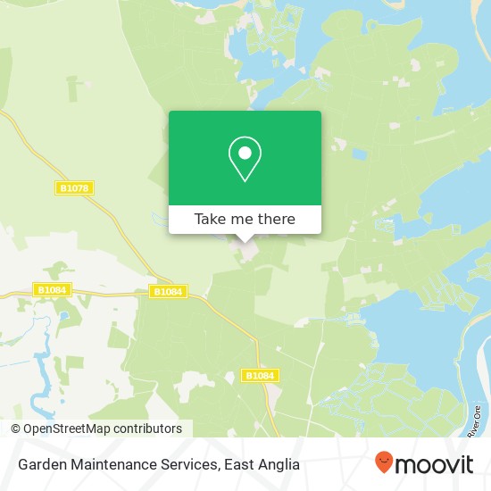 Garden Maintenance Services map