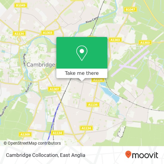 Cambridge Collocation map