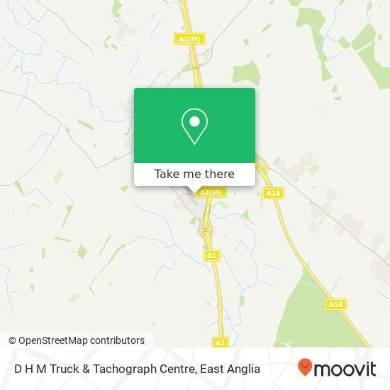 D H M Truck & Tachograph Centre map