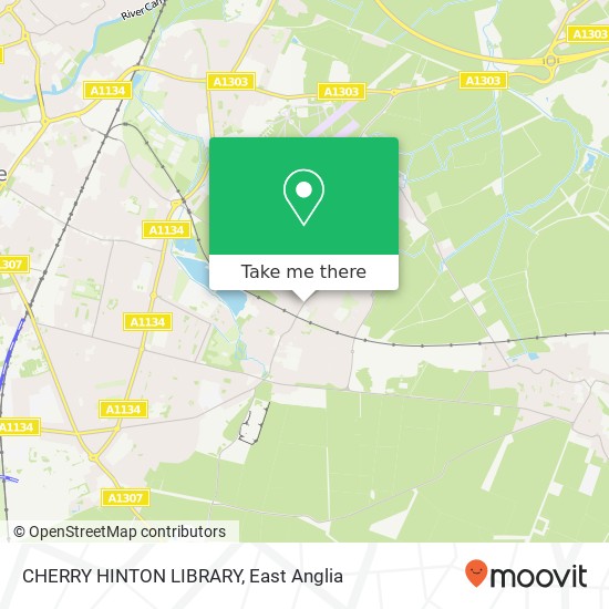 CHERRY HINTON LIBRARY map
