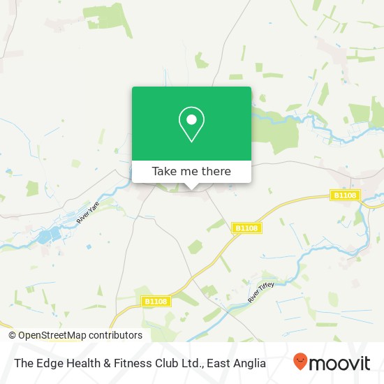The Edge Health & Fitness Club Ltd. map