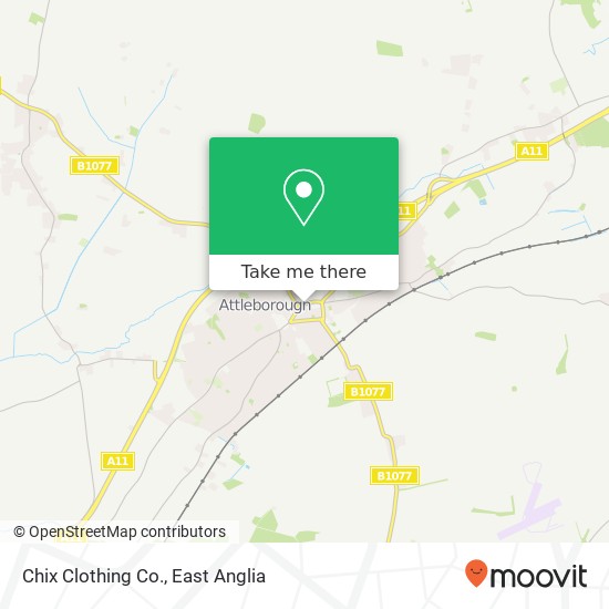 Chix Clothing Co. map