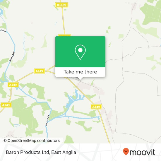 Baron Products Ltd map