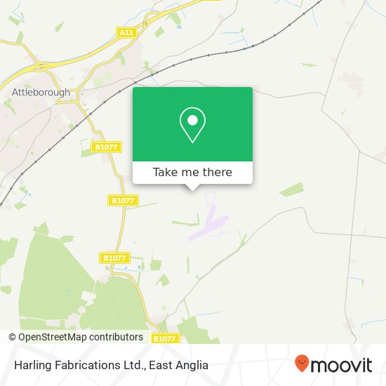Harling Fabrications Ltd. map