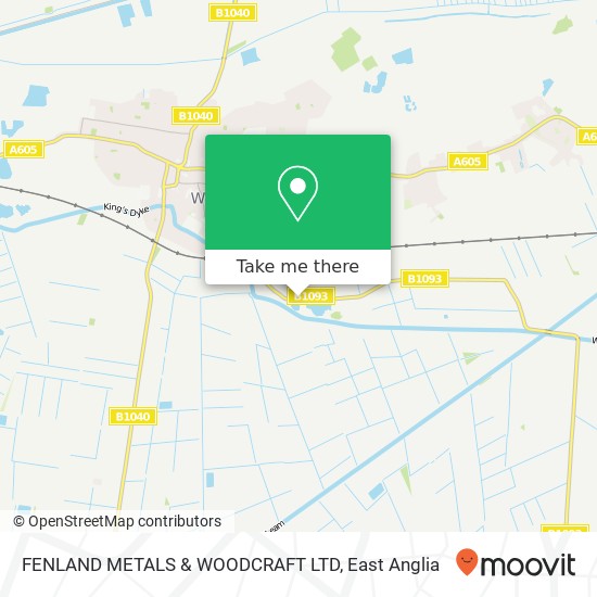 FENLAND METALS & WOODCRAFT LTD map