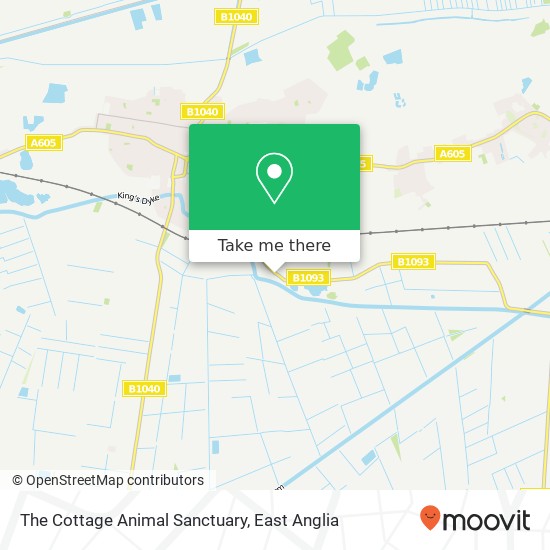 The Cottage Animal Sanctuary map