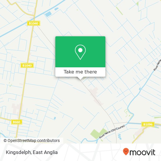 Kingsdelph map