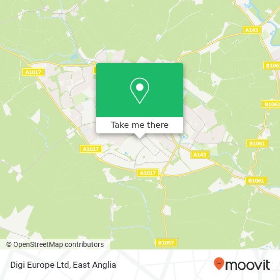 Digi Europe Ltd map