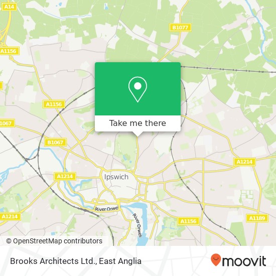 Brooks Architects Ltd. map