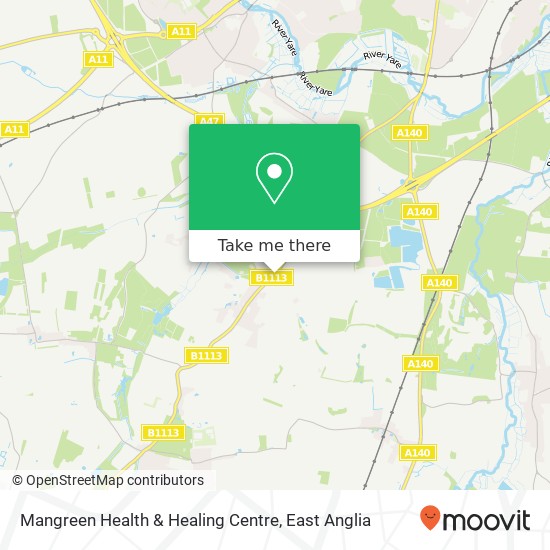 Mangreen Health & Healing Centre map