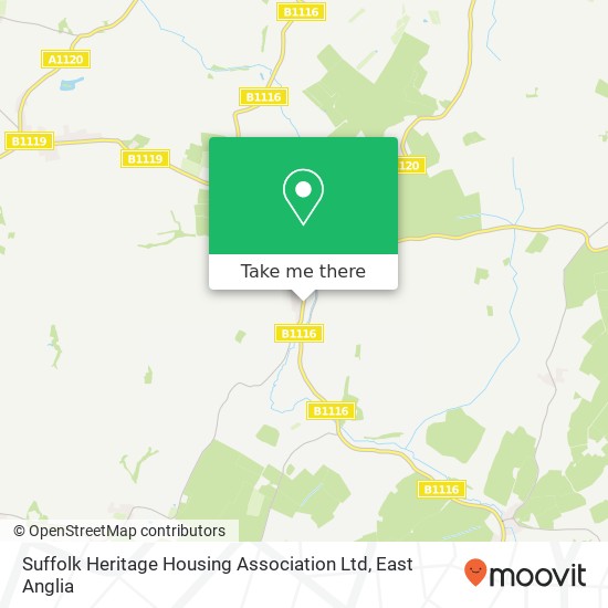 Suffolk Heritage Housing Association Ltd map