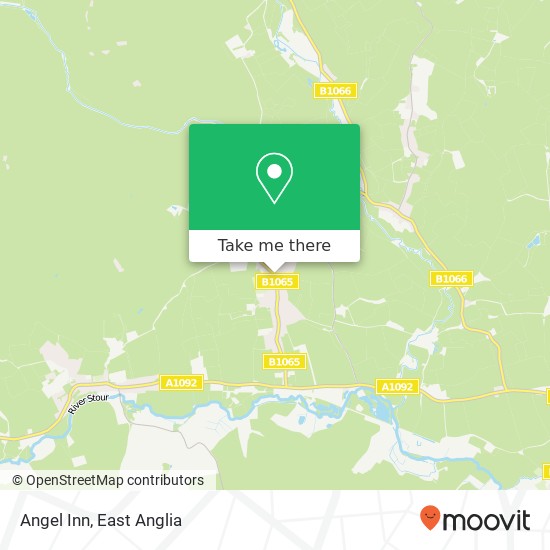 Angel Inn map