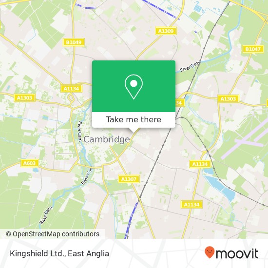 Kingshield Ltd. map