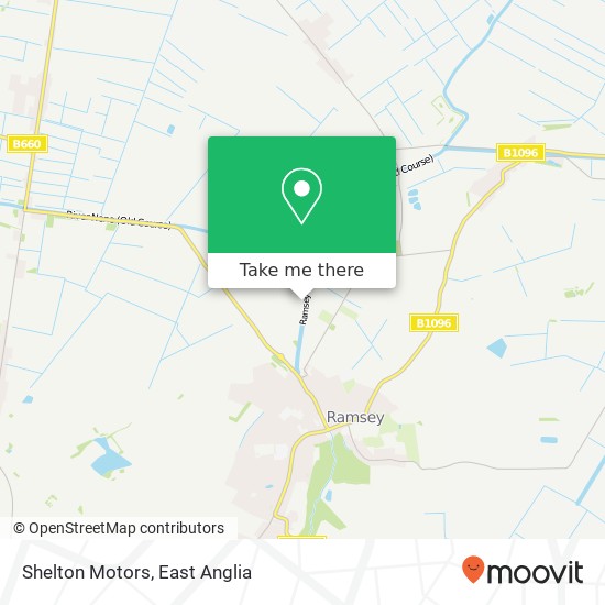 Shelton Motors map