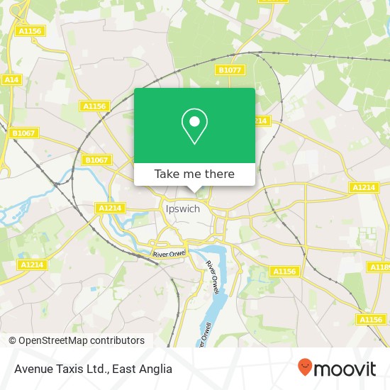 Avenue Taxis Ltd. map