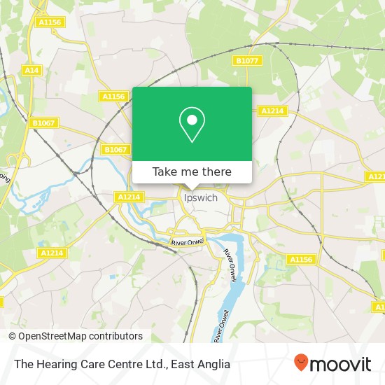 The Hearing Care Centre Ltd. map