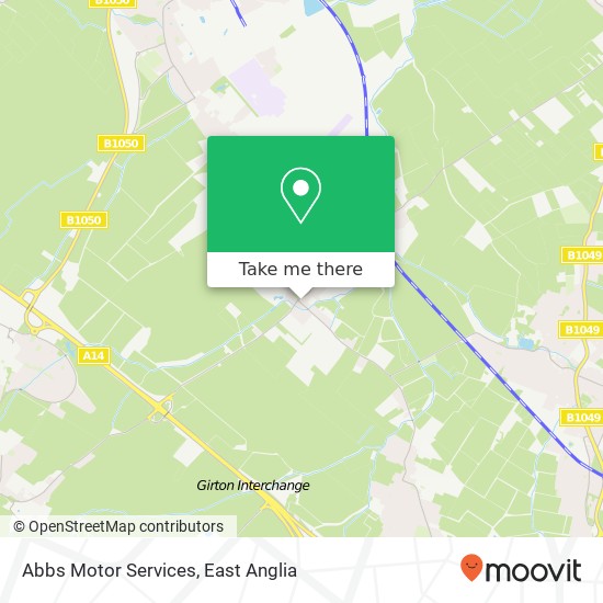 Abbs Motor Services map