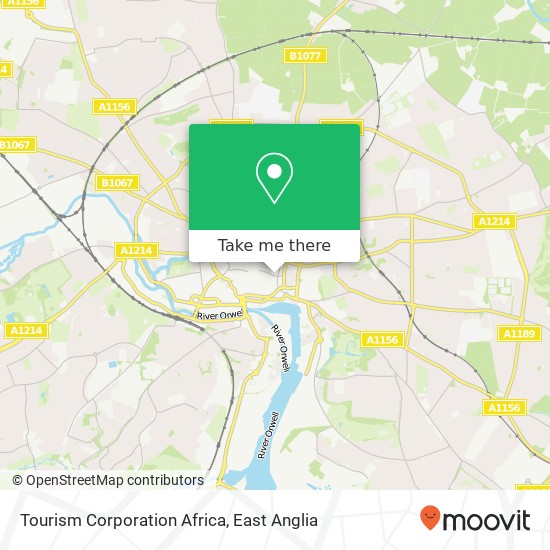 Tourism Corporation Africa map