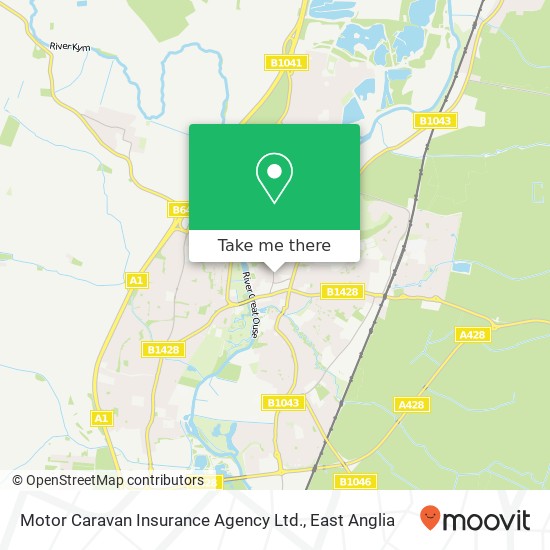 Motor Caravan Insurance Agency Ltd. map