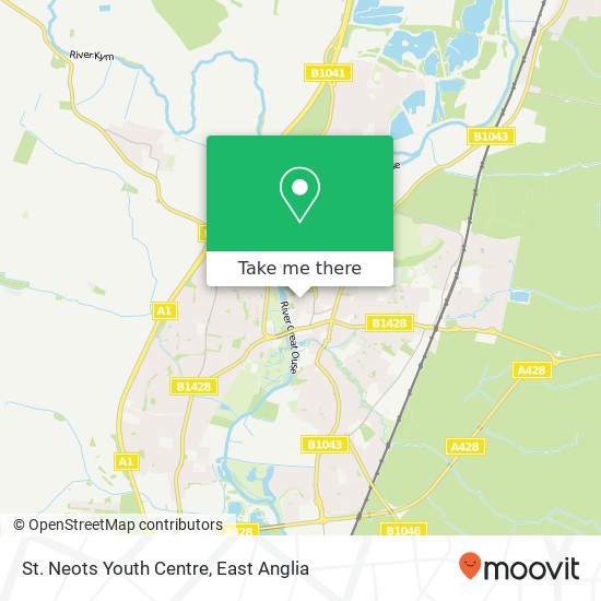 St. Neots Youth Centre map