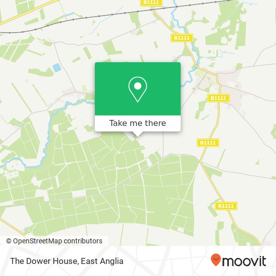 The Dower House map