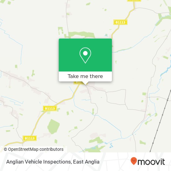 Anglian Vehicle Inspections map