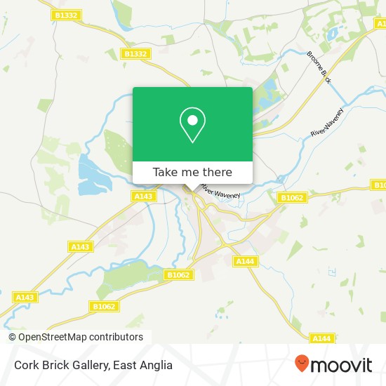 Cork Brick Gallery map