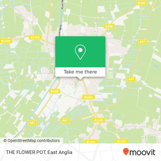 THE FLOWER POT map