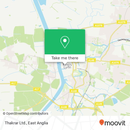Thakrar Ltd. map