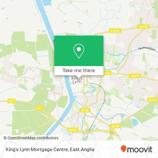 King's Lynn Mortgage Centre map