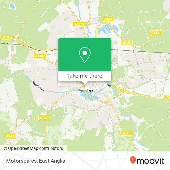 Motorspares map