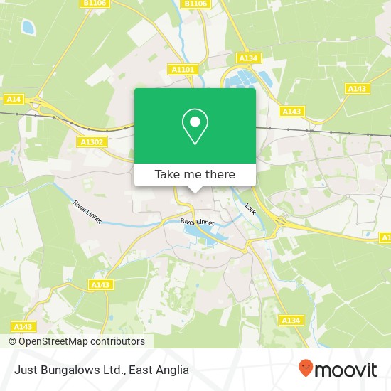 Just Bungalows Ltd. map