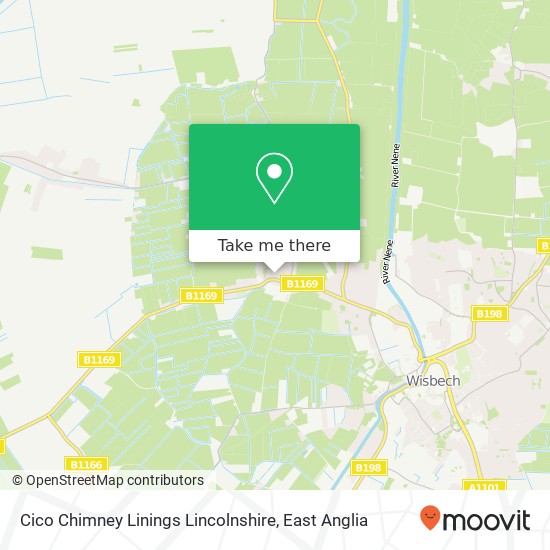 Cico Chimney Linings Lincolnshire map