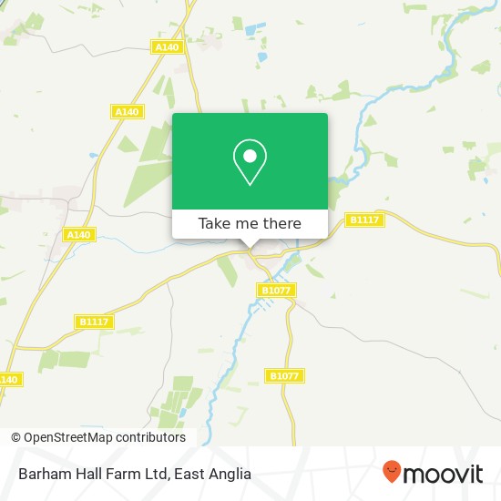 Barham Hall Farm Ltd map