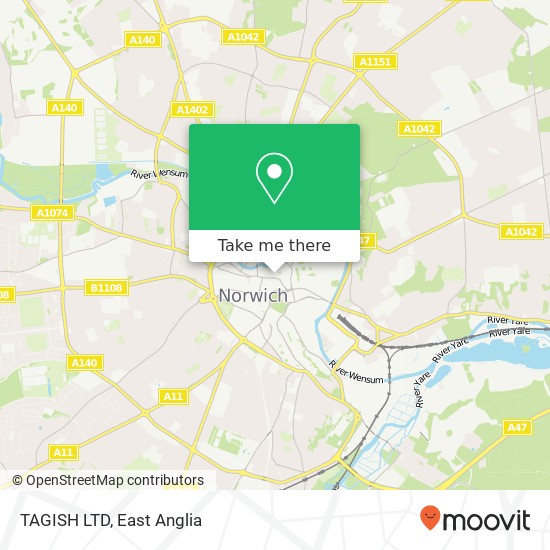 TAGISH LTD map