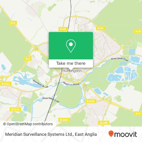 Meridian Surveillance Systems Ltd. map