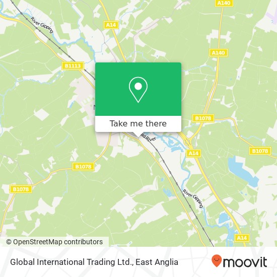 Global International Trading Ltd. map