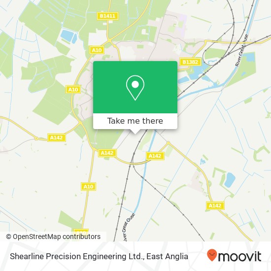 Shearline Precision Engineering Ltd. map