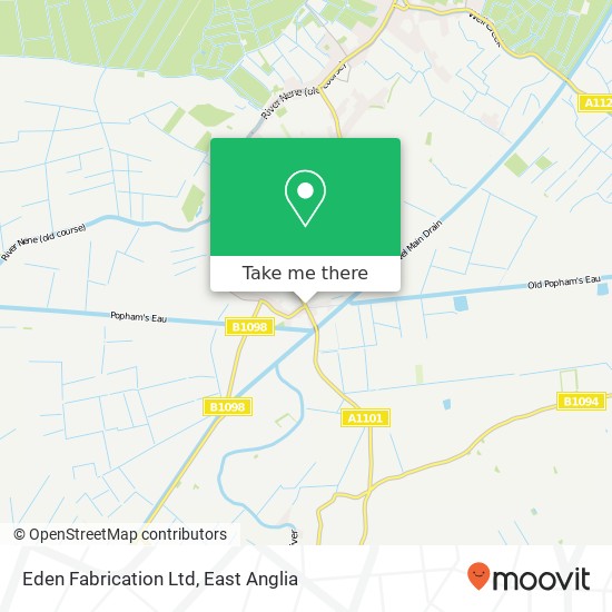 Eden Fabrication Ltd map