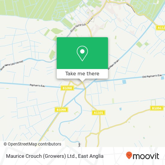 Maurice Crouch (Growers) Ltd. map