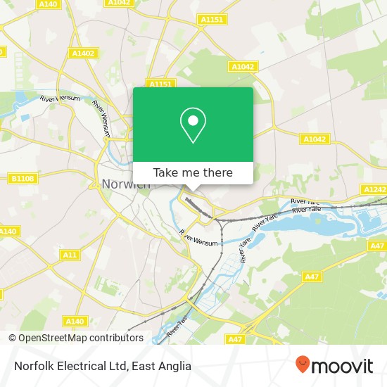 Norfolk Electrical Ltd map