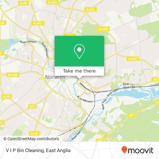 V I P Bin Cleaning map