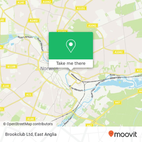 Brookclub Ltd map
