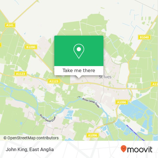 John King map